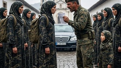 حلقوا شعرها أمام الجميع لإذلالها… ولم يعلموا أنها الضابطة التي ستُسقطهم جميعًا!